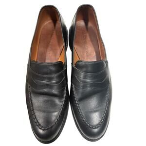 Allen Edmonds Randolph 2.0 Black 8D Penny Loafers Men's Size 9.5